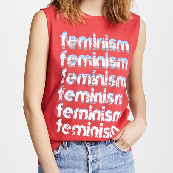 Rebecca Minkoff Feminism Muscle Tee - XXS - Picture 2 of 9